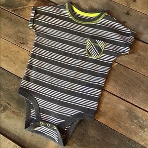 Cat & Jack Striped Onesie